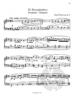 Fünf Klavierstücke op.47 von Hans Pfitzner im Alle Noten Shop kaufen