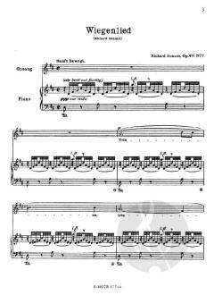 Fünf Lieder op.41 (hoch) von Richard Strauss 