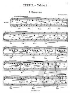 Iberia Vol. 1 von Isaac Albéniz 