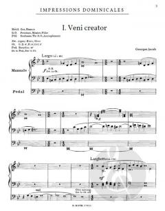 Impressions dominicales von Jacob, Georges 