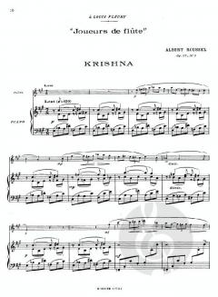 Joueurs de flûte (Die Flötisten) von Albert Roussel 