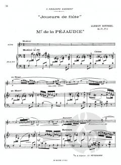 Joueurs de flûte (Die Flötisten) von Albert Roussel 