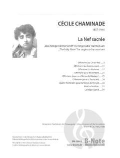 La Nef Sacrée (Das heilige Kirchenschiff) von Cecile Chaminade 