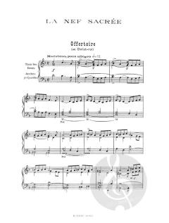La Nef Sacrée (Das heilige Kirchenschiff) von Cecile Chaminade 