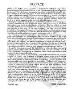 Lautenmusik-Album von John Dowland 