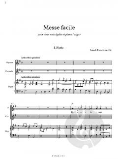 Leichte Messe von Joseph Franck 