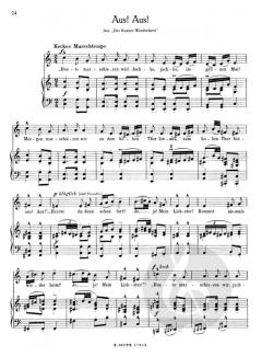 Lieder und Gesänge für tiefe Stimme und Klavier (Vol. 1-3) von Gustav Mahler 