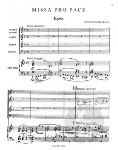 Missa pro pace von Nowowiejski, Feliks  