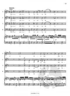 Missa St. Theresiae für Chor und Orgel MH.796 von Michael Haydn 