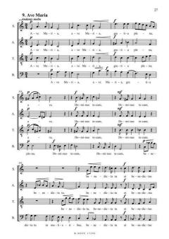 Neun Advent-Motetten für Chor SATB op. 179 von Joseph Gabriel Rheinberger 