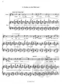 Ofrahs Lieder für Singstimme und Klavier von Kurt Weill 