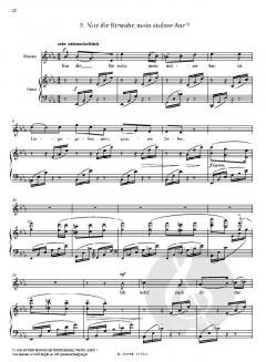 Ofrahs Lieder für Singstimme und Klavier von Kurt Weill 