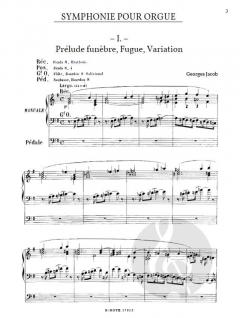 Orgelsinfonie e-Moll von Jacob, Georges im Alle Noten Shop kaufen