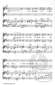 A Whole New World von Alan Menken 