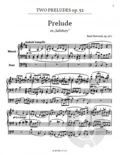 Orgelwerke 1 von Basil Harwood im Alle Noten Shop kaufen