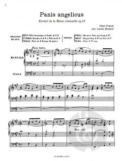 Panis angelicus aus op.12 von César Franck 