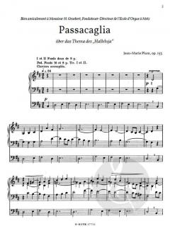 Passacaglia über das Thema des 'Halleluja' von Jean-Marie Plum 