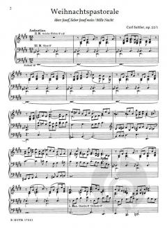 Pastorale über 'Joseph, lieber Joseph' und 'Stille Nacht' von Carl Sattler 