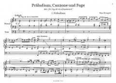 Präludium, Canzone und Fuge von Humpert, Hans 
