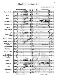 Rule Britannia von Richard Wagner 