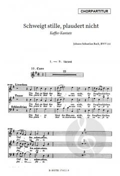 Schweigt stille, plaudert nicht von Johann Sebastian Bach 