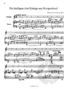 Sechs Lieder op.56 von Richard Strauss 