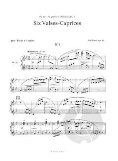 Sechs Valses-Caprices von Mel Bonis 