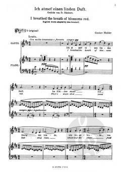 Sieben Lieder aus letzter Zeit (Rückert-Lieder) von Gustav Mahler 