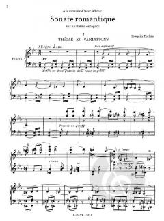 Sonate romantique über ein spanisches Thema von Joaquin Turina 