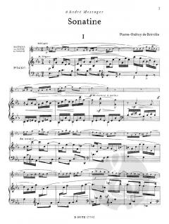 Sonatine von Bréville, Pierre-Onfroy de 