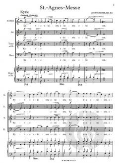 St.-Agnes-Messe von Josef Gruber 