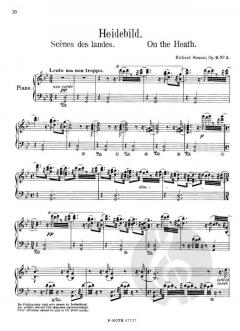 Stimmungsbilder für Klavier op.9 von Richard Strauss im Alle Noten Shop kaufen