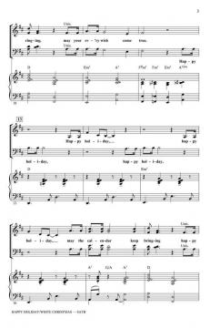 Happy Holiday/White Christmas (Irving Berlin) 