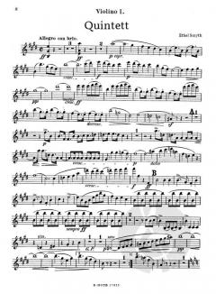 Streichquintett E-Dur op.1 von Ethel Smyth im Alle Noten Shop kaufen (Stimmensatz)