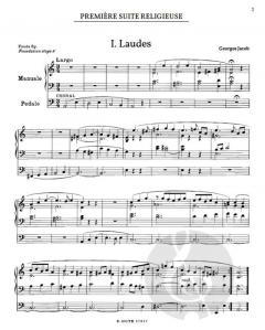 Suites religieuses von Jacob, Georges 