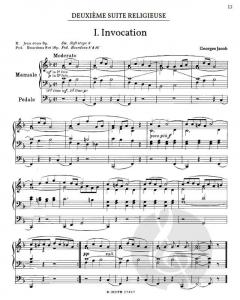 Suites religieuses von Jacob, Georges 