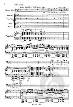 Te Deum für Chor, Soli und Orchester op.103 von Antonín Dvořák 