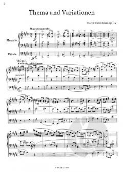 Thema mit Variationen für Orgel op.115 von Marco Enrico Bossi im Alle Noten Shop kaufen