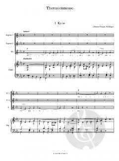 Theresienmesse G-Dur von Johann Kaspar Aiblinger 