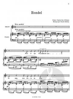 Trois Chansons de France von Claude Debussy 