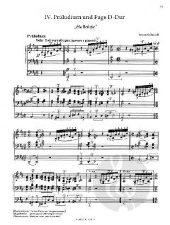 Vier kleine Präludien und Fugen für Orgel von Franz Schmidt im Alle Noten Shop kaufen