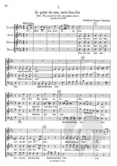 Vier Motetten der Bach-Schule für Chor SATB / SSATB 