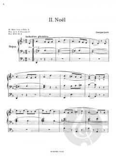 Vier Stücke für Orgel von Jacob, Georges im Alle Noten Shop kaufen