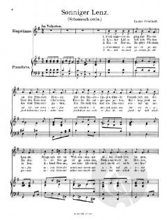 Vier syrische Lieder für Singstimme und Klavier von Friedland, Siegfried Theodor 