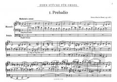 Zehn Stücke für Orgel op.118 von Marco Enrico Bossi im Alle Noten Shop kaufen