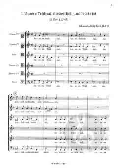 Zwei Motetten von Johann Ludwig Bach 