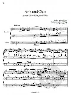 Zwei Stücke aus der Matthäus-Passion BWV 244 von Johann Sebastian Bach 