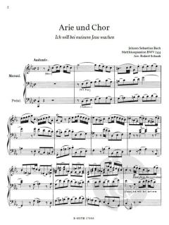 Zwei Stücke aus der Matthäus-Passion BWV 244 von Johann Sebastian Bach 