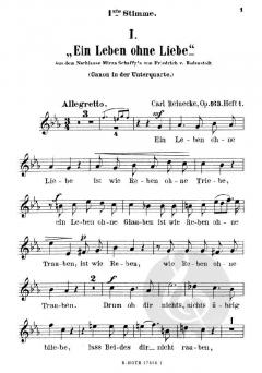 Zwölf Kanons op.163 von Carl Reinecke 