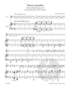 Danse macabre op. 40 von Camille Saint-Saëns 